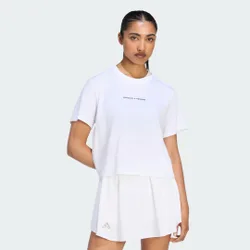 T-SHIRT TENNIS CULTURE GRAPHIC S White