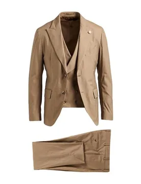 Anzug Herren Khaki 48 Herren - Lardini - FashionsVida