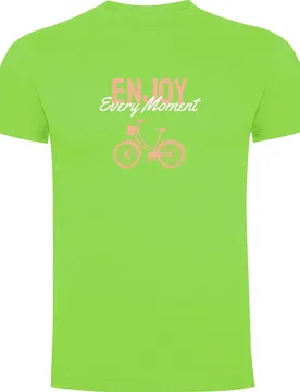 T-shirt à Manches Courtes Enjoy Every Moment