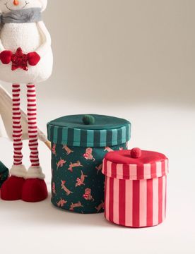 Confezione da 2 cesti portaoggetti - multicolor