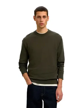 Maglione Torino Knit Forest Night 2XL - Selected - FashionsVida