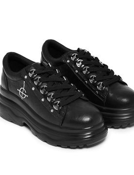 Gothic Sneaker - Ghost - Zenith Men's Crucifix Chunky Trainers - EU43 bis EU45 - für Männer - Größe EU44 - schwarz - Lizenziertes Merchandise! - M