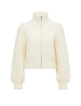 Strickjacke BEARANI creme L damen - Drykorn - FashionsVida