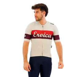 Maglia A Maniche Corte Eroica Quiete Cappuccino