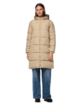 Veste Matelassée Bee New Long Silver Mink XS