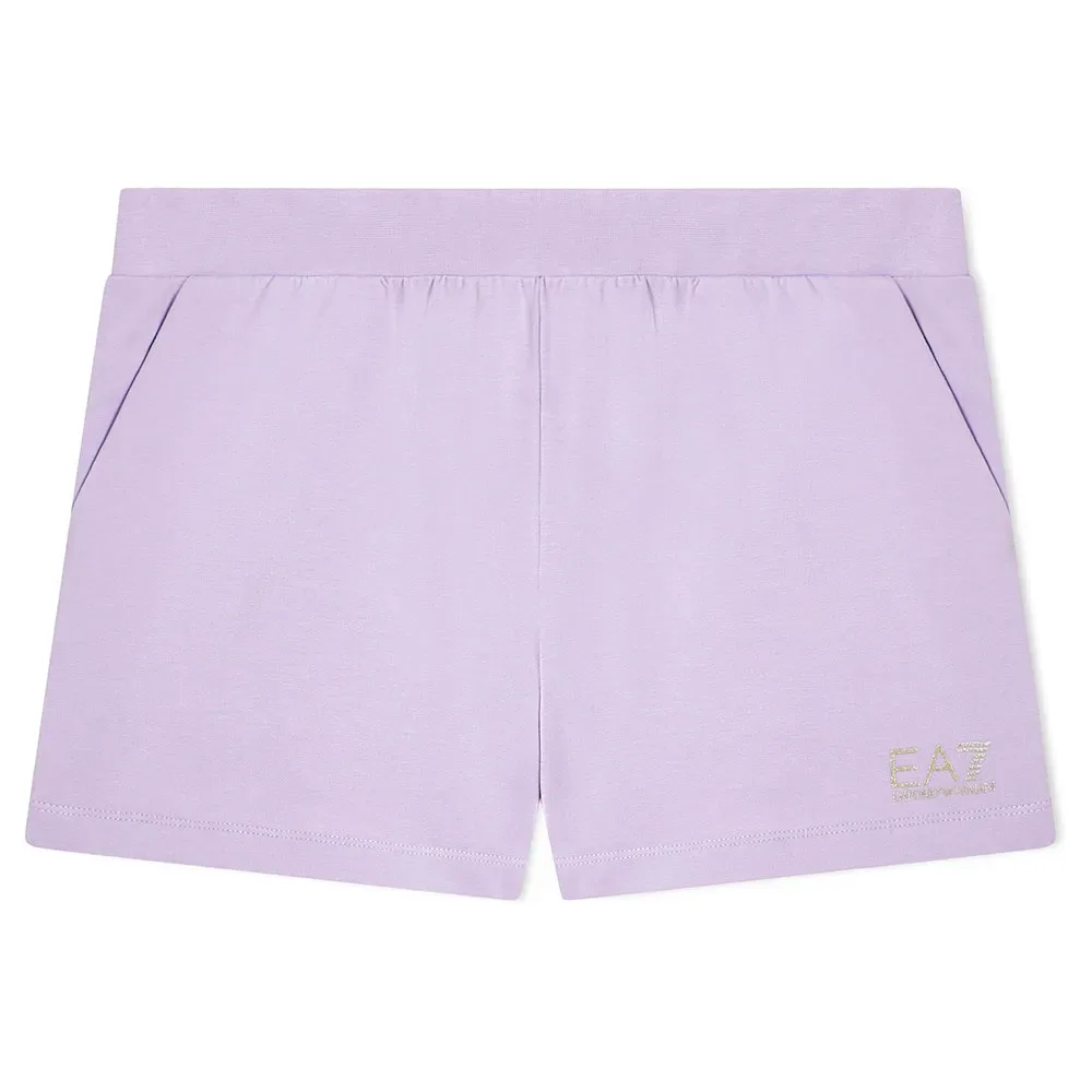 Ea7 Pantaloni Corti Core Id Lavender 14 Anni - Emporio armani - FashionsVida