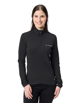 Maglia A Maniche Lunghe Posta Tricot Ii Black - Vaude Bike - FashionsVida