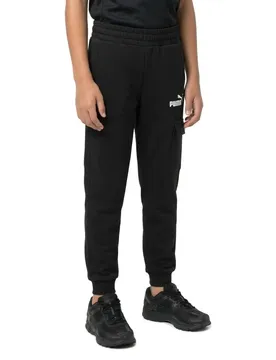 Pantaloni Sportivi Ess Cargo Black 9-10 Anni