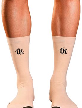 Running alto calcetines running Beige (45-47)