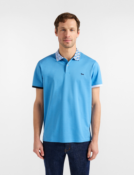 Harmont&blaine polo con colletto stampato uomo quarzo