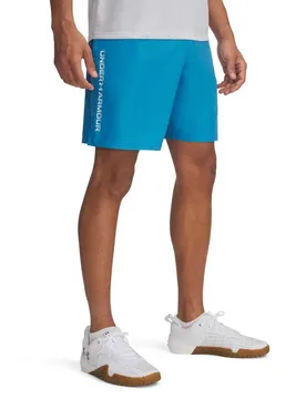 Short Tech Woven Wordmark Ether Blue / White XS - Under armour - FashionsVida