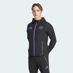 Giacca da viaggio Tiro 25 Competition Vis Tech Manchester United M Black / Purple Rush