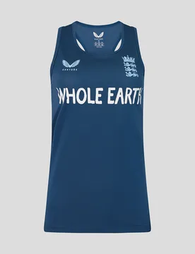 England Cricket Women's 26/27 Training Racer Back BLUE 20 female - Castore - FashionsVida