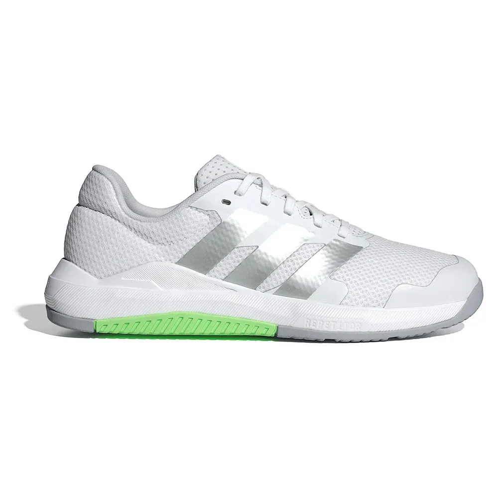 Baskets Dropset Base Cloud White / Matte Silver / Lime Burst EU 40 - Adidas - FashionsVida