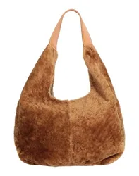 Bolso de mano Mujer Camel -- Mujer