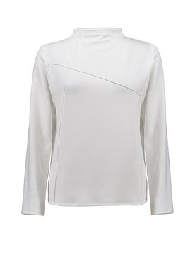 Camiseta de manga larga crema 48