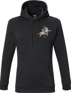 Sweat à capuche en coton biologique - Cimai Collab Sweat M Black en Coton - Taille M - Noir - Millet - FashionsVida