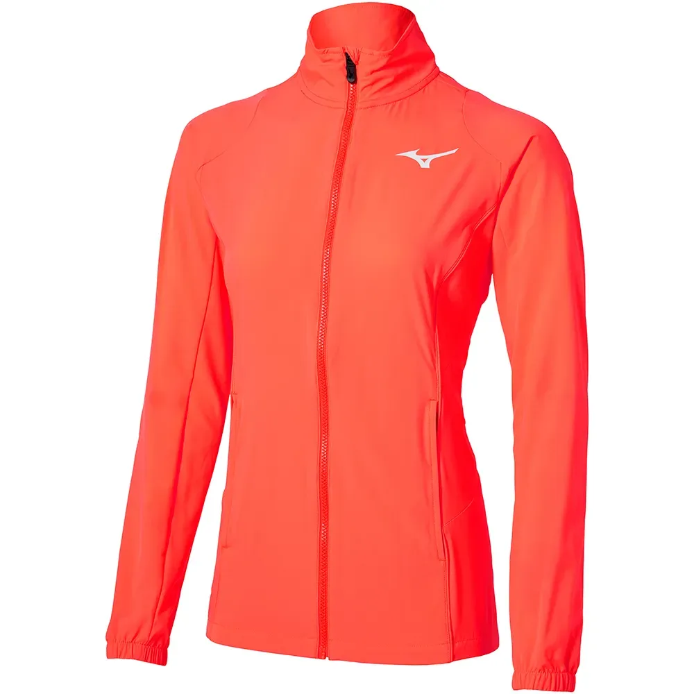 Frontier Shadow Jacket Lava Orange S - Mizuno - FashionsVida
