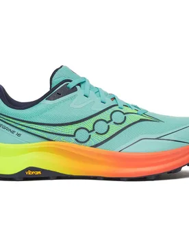 Peregrine 16 Herren Trailrunningschuhe, türkis, Größe 44 44 - Saucony - FashionsVida