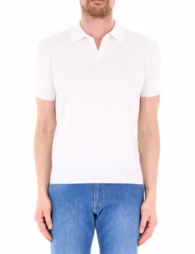 PREMODE Polo in cotone BIANCO 48 - PREMODE - FashionsVida