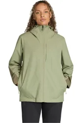 Terrex multi 25l climaproof chaqueta impermeable mujer Verde (XS)