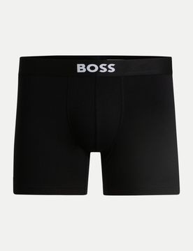 Black Boxershorts Dreier-Pack Schwarz L