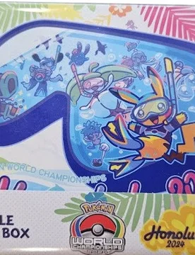 Pokemon World Championships 2024 Honolulu Pokemon Center Double Deckbox - Pokémon - FashionsVida