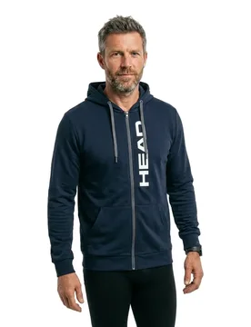 Club Original Full Zip Sweatshirt Navy M - Head Racket - FashionsVida
