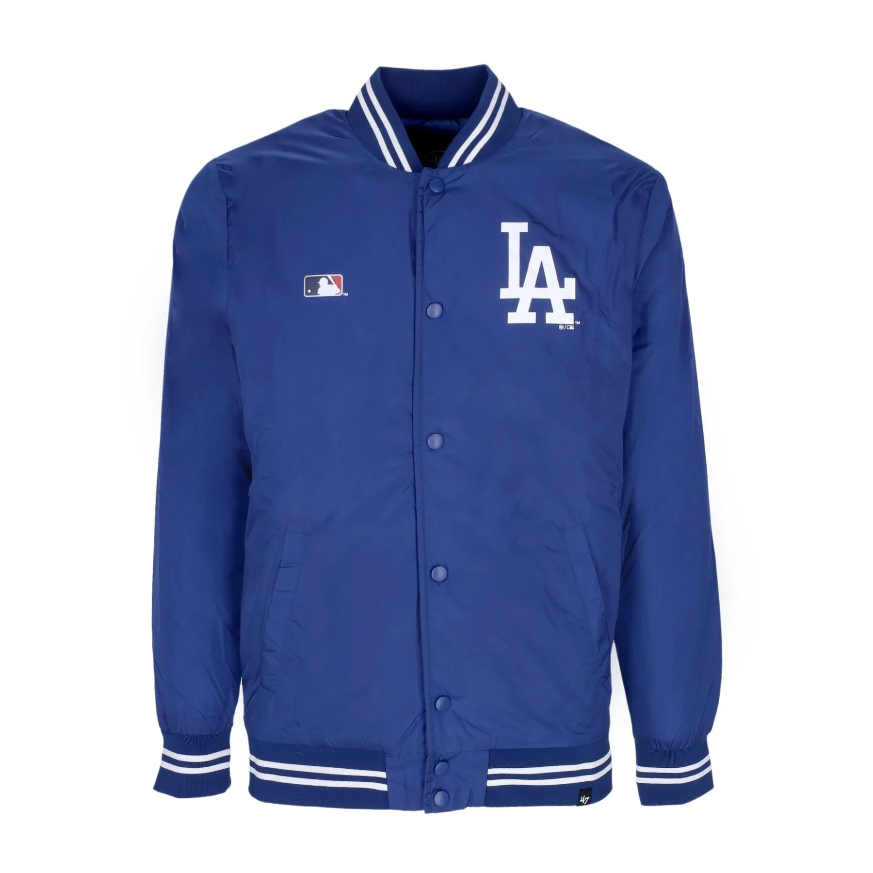 Giubbotto Bomber Uomo Mlb Drift Track Jacket Losdod Royal Blue - 47 BRAND - FashionsVida