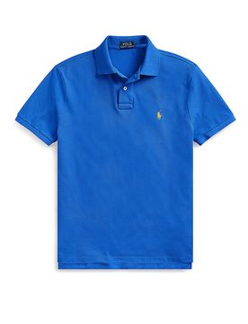 Polo Slim Fit azul XL