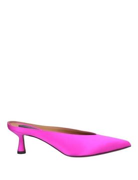 Mules & Zuecos Mujer Fucsia 36 Mujer