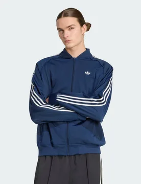 GIACCA DA ALLENAMENTO BRITCORE SUPERSTAR XL Night Indigo - Adidas - FashionsVida