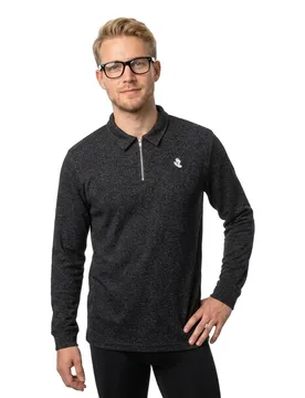 T-shirt à Manches Courtes Polo Mini Mono Hand Black M