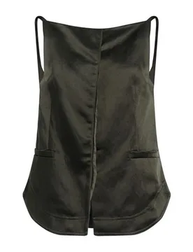 CARACTÈRE Top Damen Dunkelgrün 32 Damen - Caractere - FashionsVida