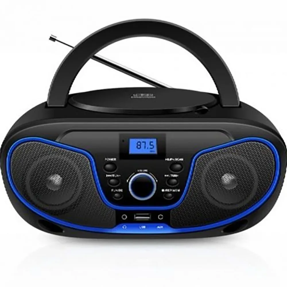 Radio Cd Dw3012 Black/Blue One Size unisex - Daewoo - FashionsVida
