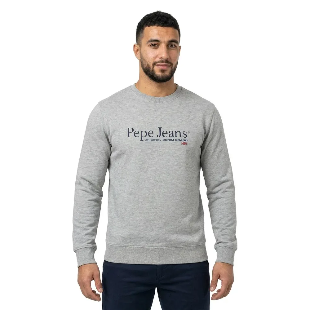 Sweat-shirt Sean Light Grey Marl L - Pepe jeans - FashionsVida