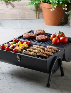 Holzkohlegrill mit 2 Rosten Basilico