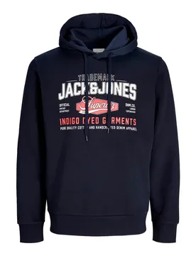 Sweat à Capuche Logo Navy Blazer 2XL