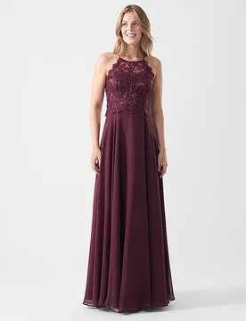 Abito da sera rosso scuro 38 - Vera Mont - FashionsVida