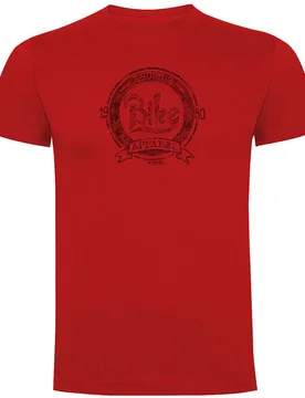Maglietta A Maniche Corte Bike Apparel Red - Kruskis - FashionsVida