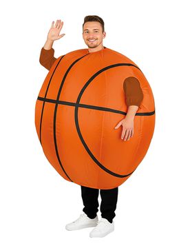 Aufblasbares Basketball-Kostüm für Erwachsene