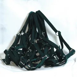 Manski Halfter Nylon 10er Pack, dunkelgrün Shetty