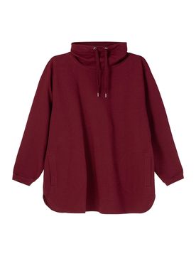 SHEEGO Sudadera rojo vino