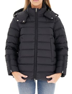 Piumino con cappuccio NERO 46