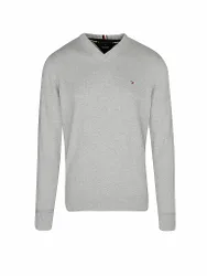 Pullover grigio chiaro XXL