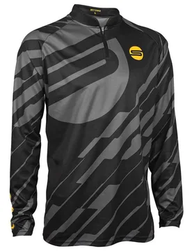 Team Long Sleeve T-shirt Black / Blue 3XL Men - Spro - FashionsVida