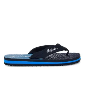 Infradito nere e blu con stampa AU24M408 44 - Australian - FashionsVida