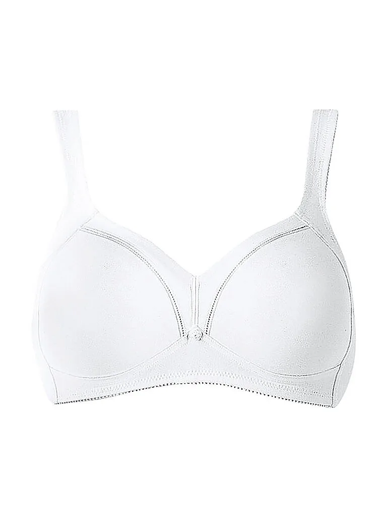 Soutien-gorge sans armatures COTTON 01 blanc blanc 90C - Triumph - FashionsVida