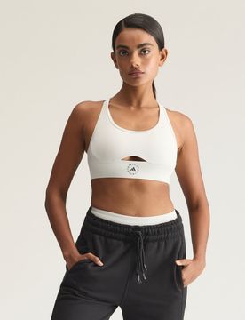 By Stella McCartney Yoga Bra M Orbit Grey