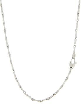 Collana Uomo Oro Bianco GL101043